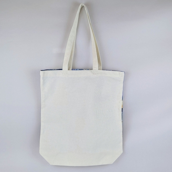 Tote Bag Westie Beach Days By Aja Trier Poly Poplin Multicolor NWT - Picture 5 of 9